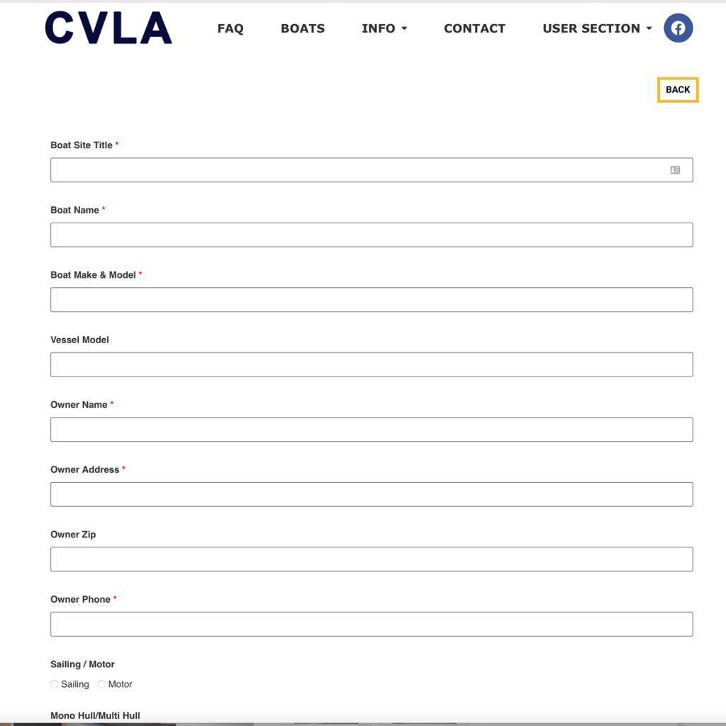 CVLA User Portal